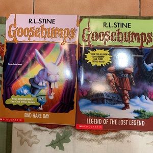 2 books R.L. Stone Goosebumps